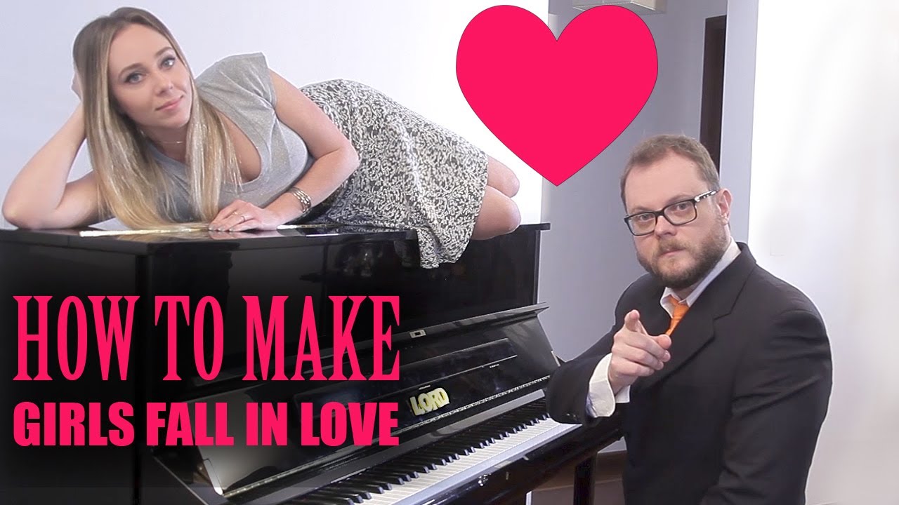 Как заставить влюбиться девушку играя на пианино.