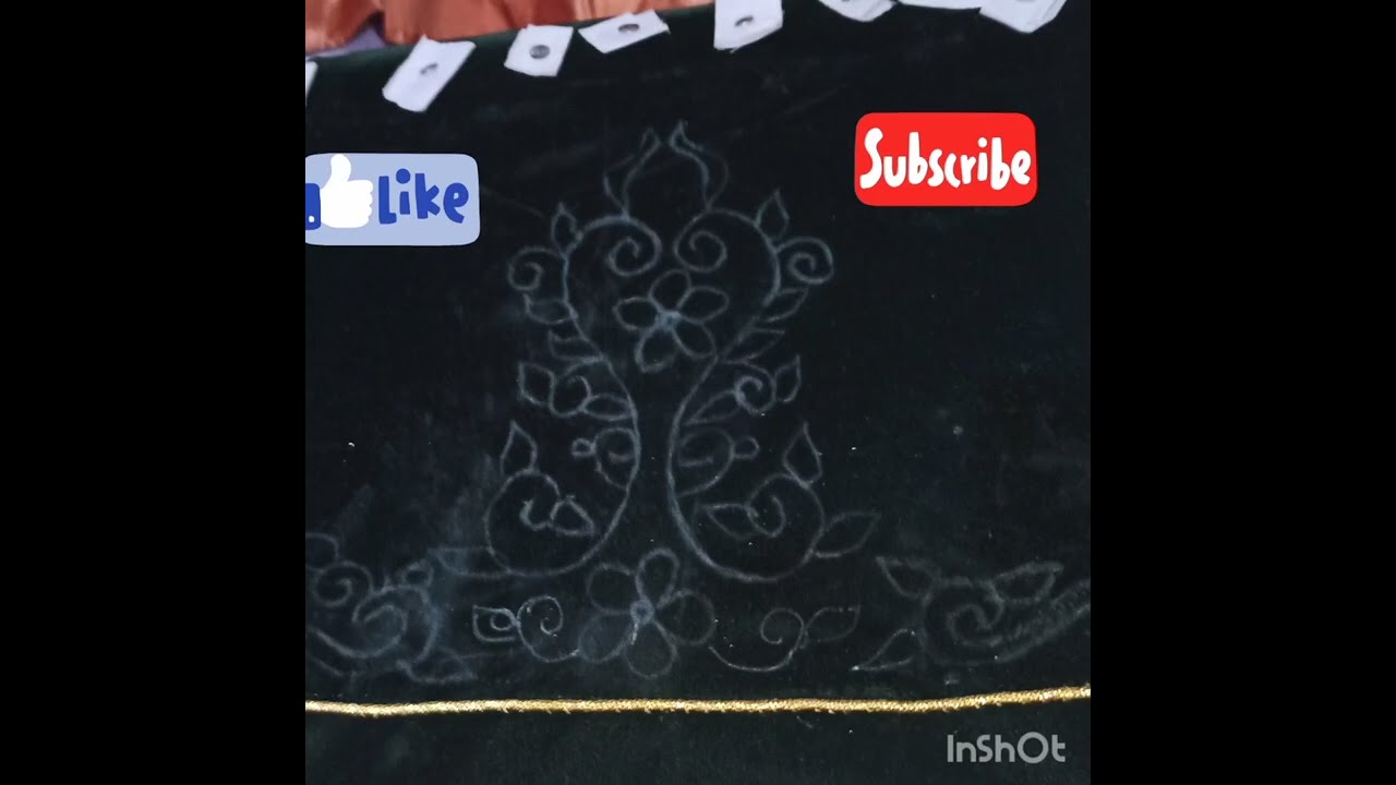 كيفية رشم يد كراكو  مباشرة فوق القظيفة