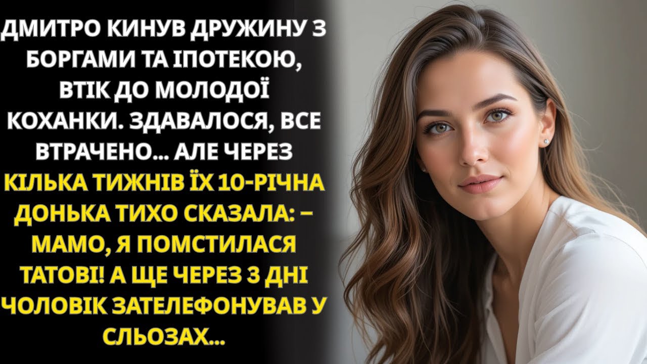 «Я помстилася» — слова доньки, які змінили все… Батько дзвонив у сльозах