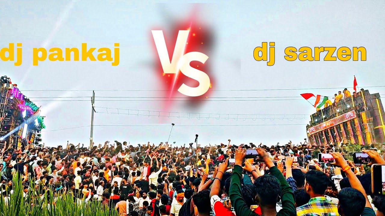 DJ SARZEN VS DJ PANKAJ FACE TO FACE 👀 #sarzen #dj #sarzen#dj #bass 