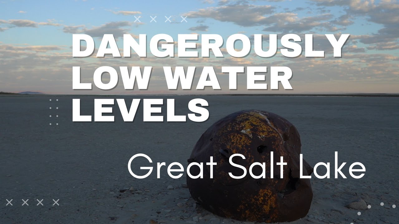 The Great Salt Lake is drying.