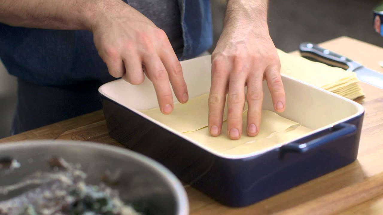 Barilla | Oven-Ready Lasagna with Kale, Portobello & Ricotta