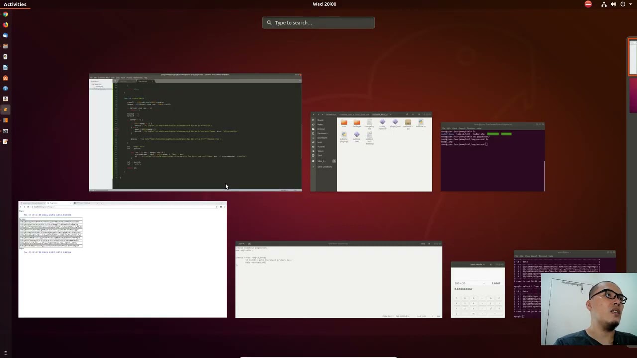 PHP Paginator creation from scratch Part 2