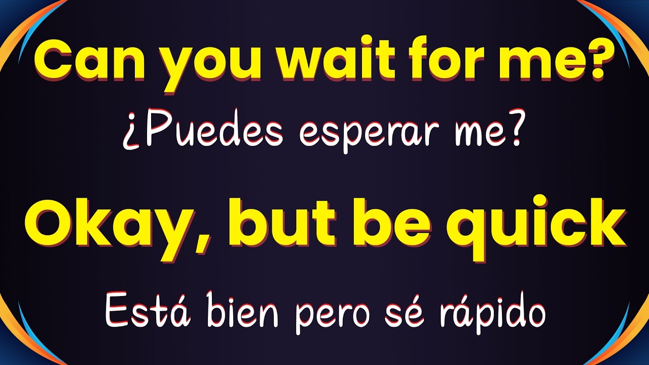 🚀 200 FRASES QUE TE OBLIGAN A HABLAR INGLÉS COMO NATIVO | APRENDE INGLÉS RÁPIDO⚡🇺🇸