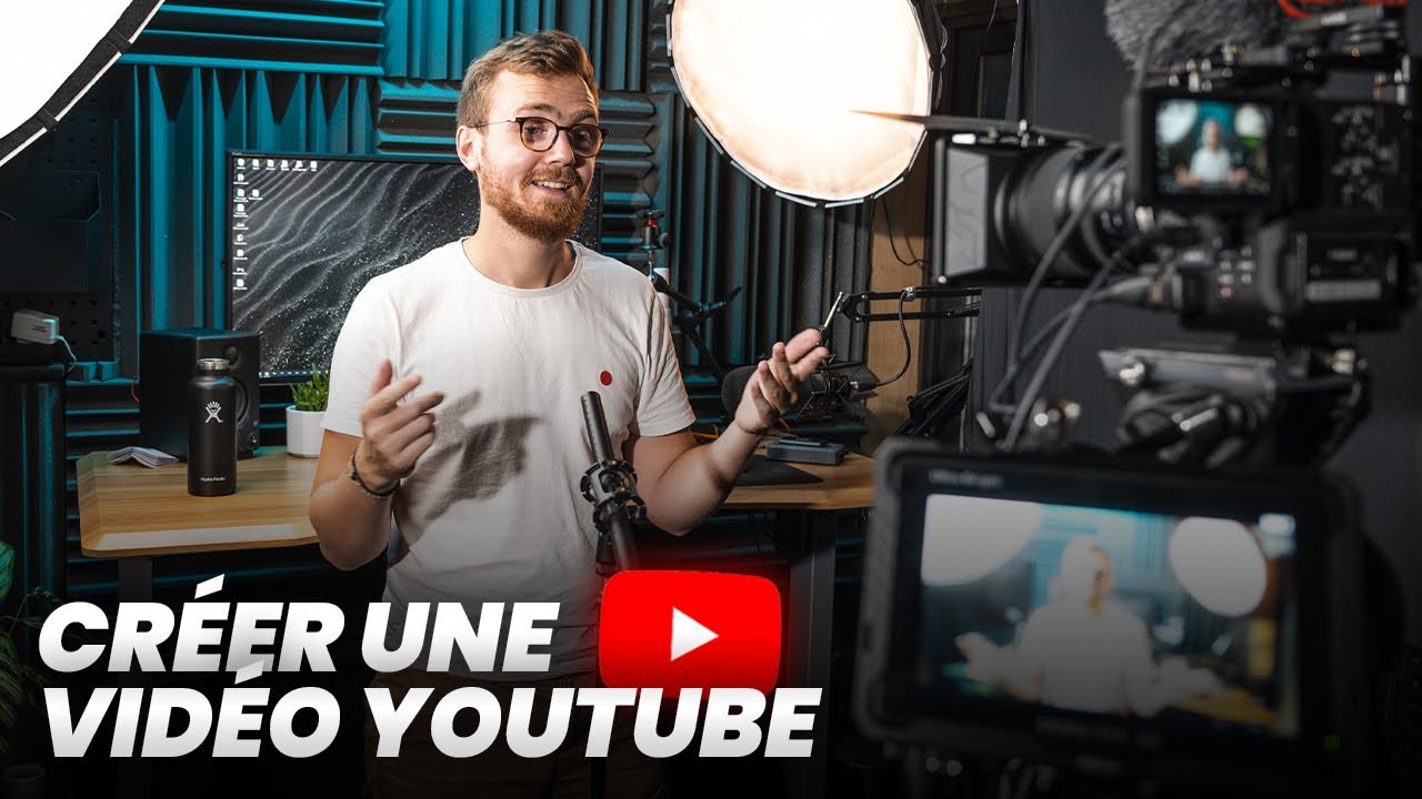 CRÉER UNE VIDÉO YOUTUBE DE A à Z (en studio)