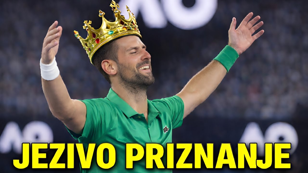 Kamera Uhvatila...Sta Je Novak Radio Dok Su Svi Slavili