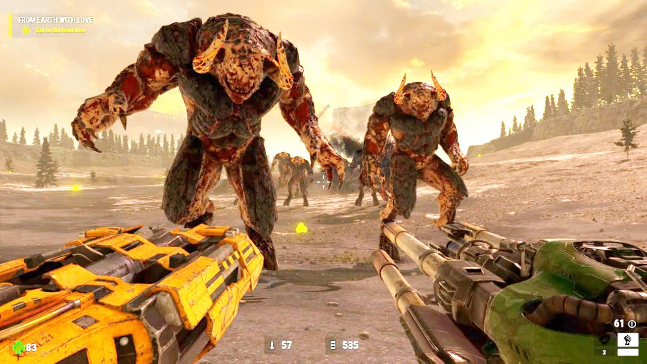 Serious Sam 4 - Last Level, Final Boss Fight and Ending (Serious Sam 4 2020 PC Gameplay)