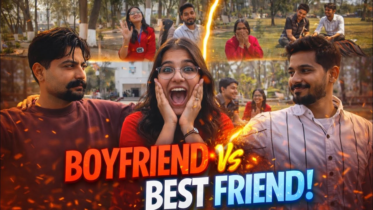 Boy friend vs Best friend 😻😈 | Viralhood | CGC university mohali vlogs
