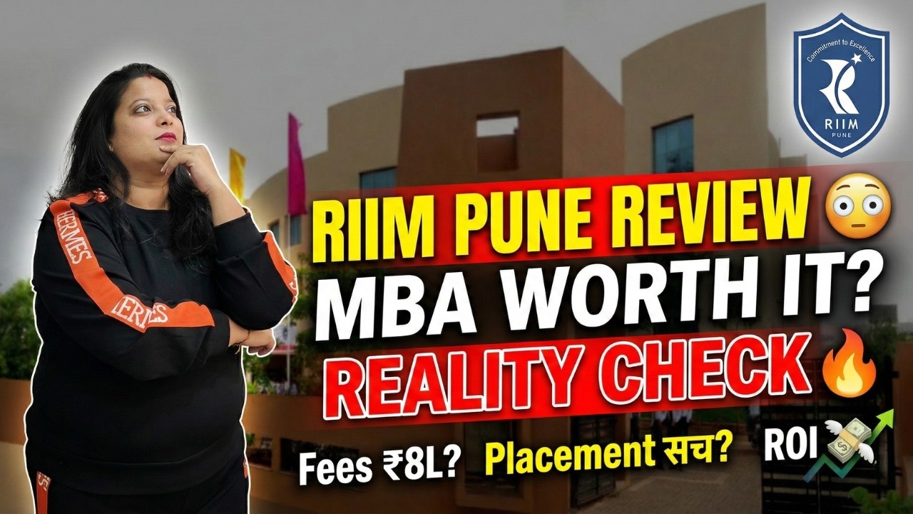 RIIM Pune MBA/PGDM Review 2026 🔥 Fees, Placement, ROI, Admission Process | Honest Review