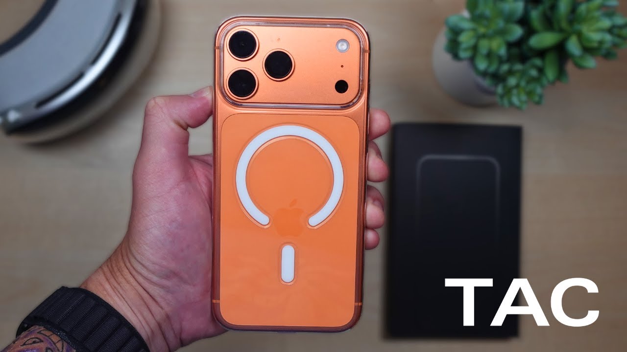 Лучший тонкий прозрачный чехол! TAC PremiumCase — iPhone 17 Pro Max