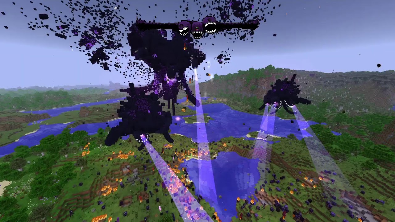 playing minecraft with friends :)