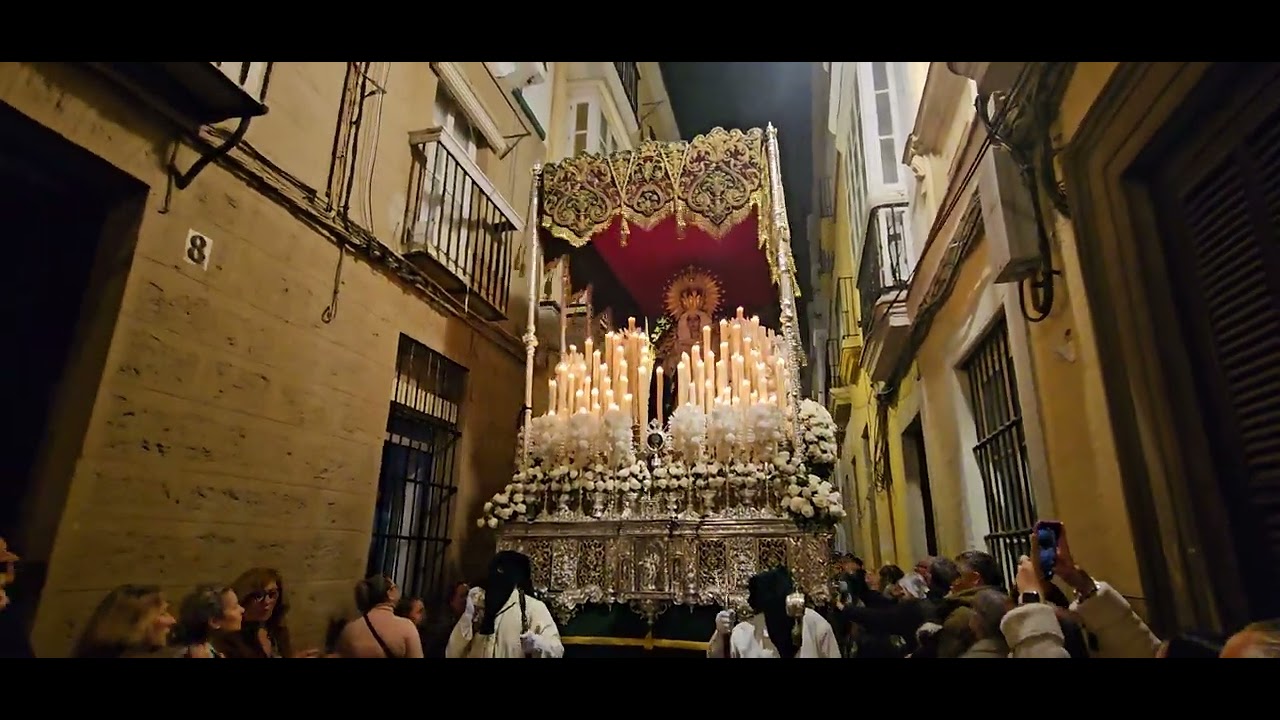 Virgen de Gracia y Esperanza Cádiz 2025.