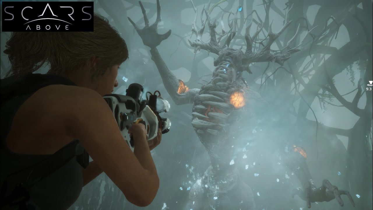 SCARs Above (Demo) Gameplay : Sci-Fi Soulslike Third-Person Shooter [Hard Difficulty]