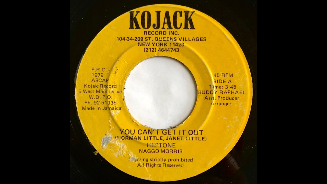 Naggo Morris You Can't Get I Out   and Scientist Dub