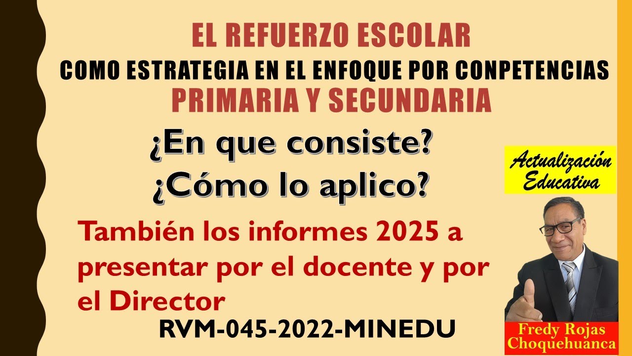 Refuerzo escolar 2025 para Primaria y Secundaria