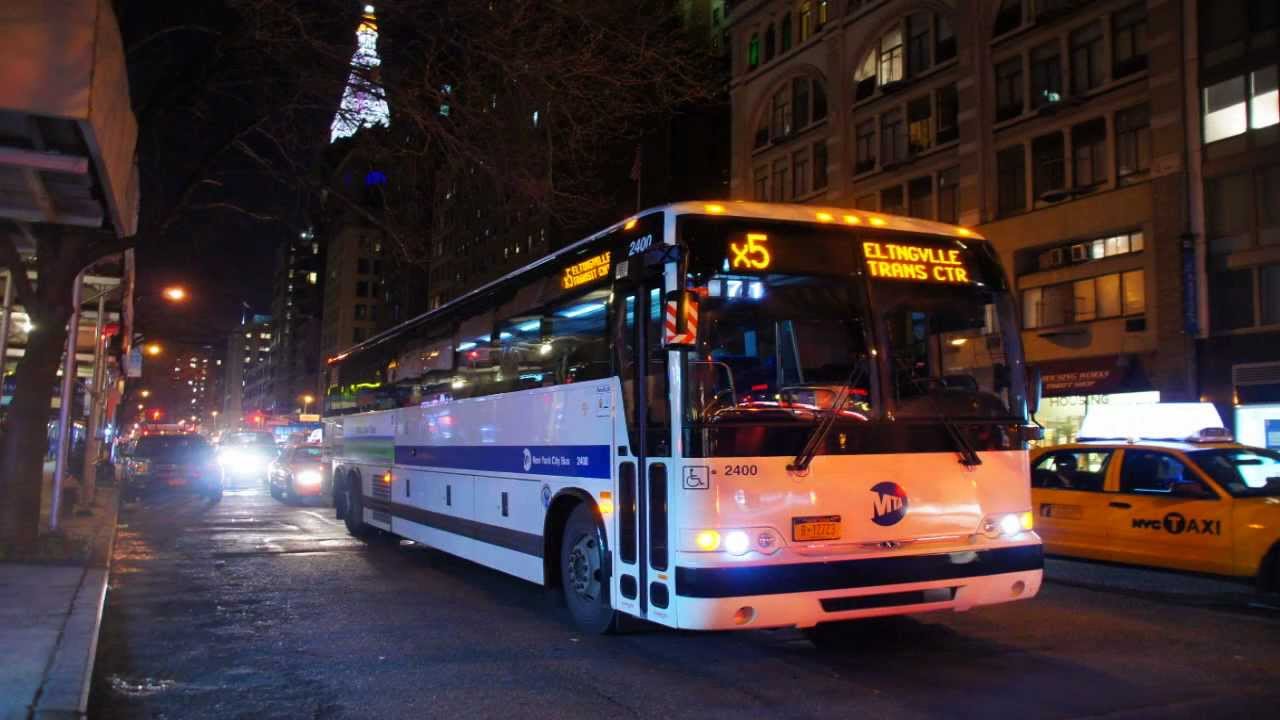 MTA New York City Bus 2011 Prevost Car x3-45 2444 [ Audio Recording ]