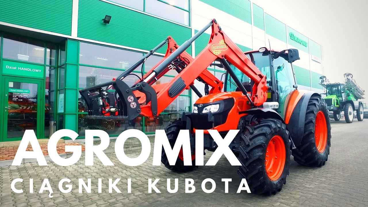 Agromix Rojęczyn - japońskie ciągniki Kubota