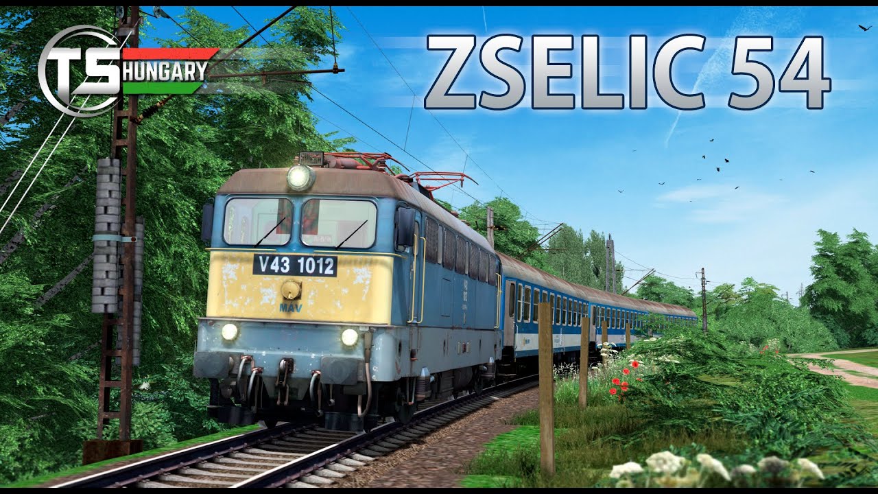 Train Simulator Classic • ZSELIC 54 Útvonal (Almamellék - Mozsgó)