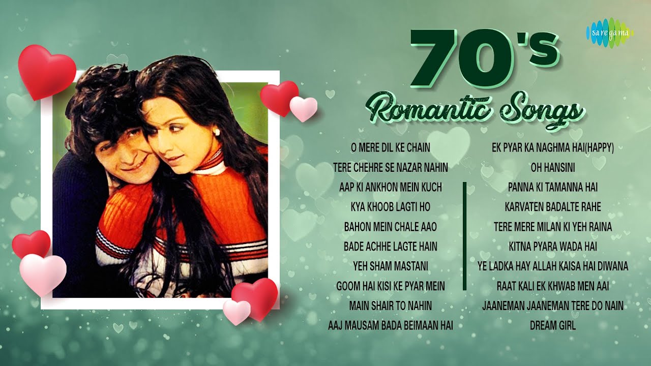 70s Romantic Songs | O Mere Dil Ke Chain | Tere Chehre Se Nazar Nahin | Old Hindi Songs