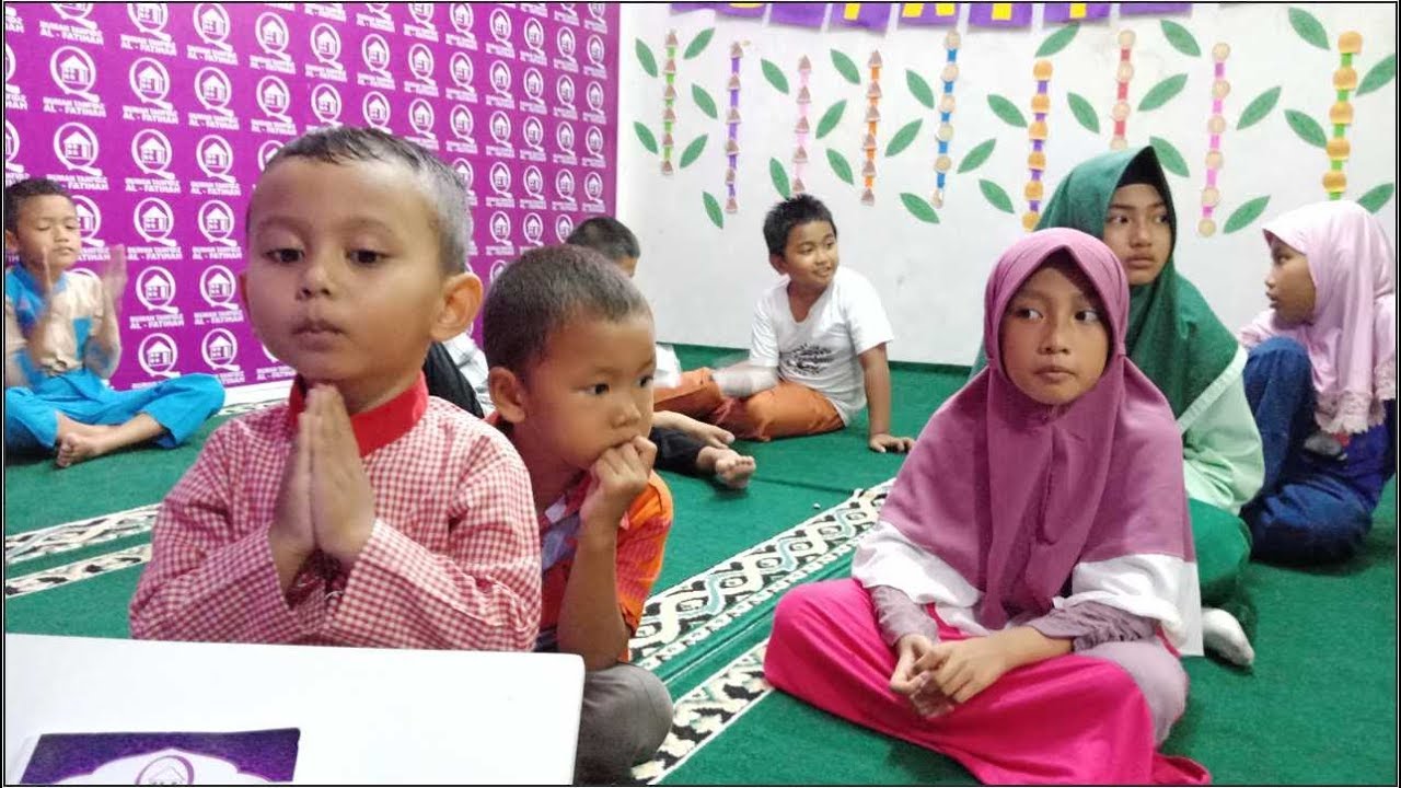 Proses menghafal di Rumah Tahfidz Al-Fatihah cabang Gunungpati Semarang