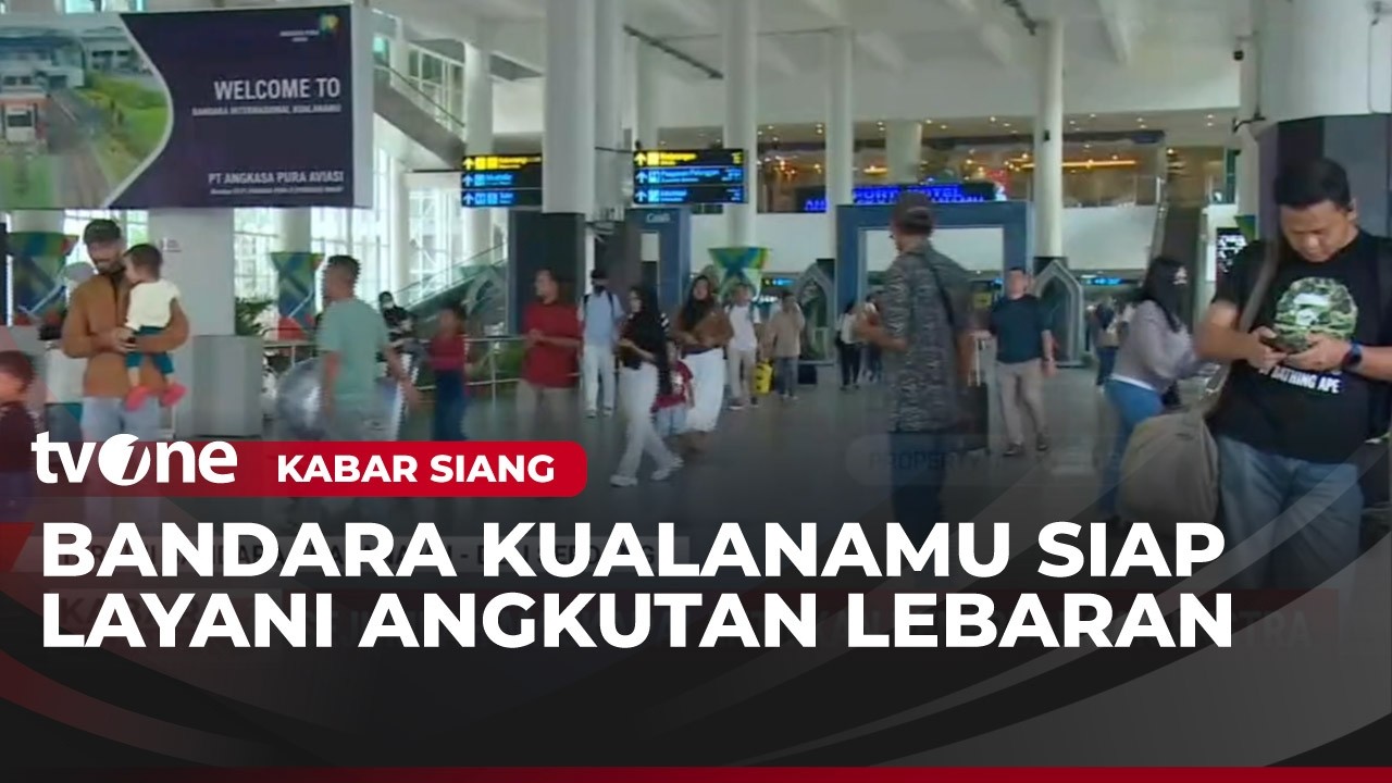 Pantauan Arus Mudik di Bandara Kualanamu, Sejumlah Maskapai Aktifkan Penerbangan Ekstra | tvOne