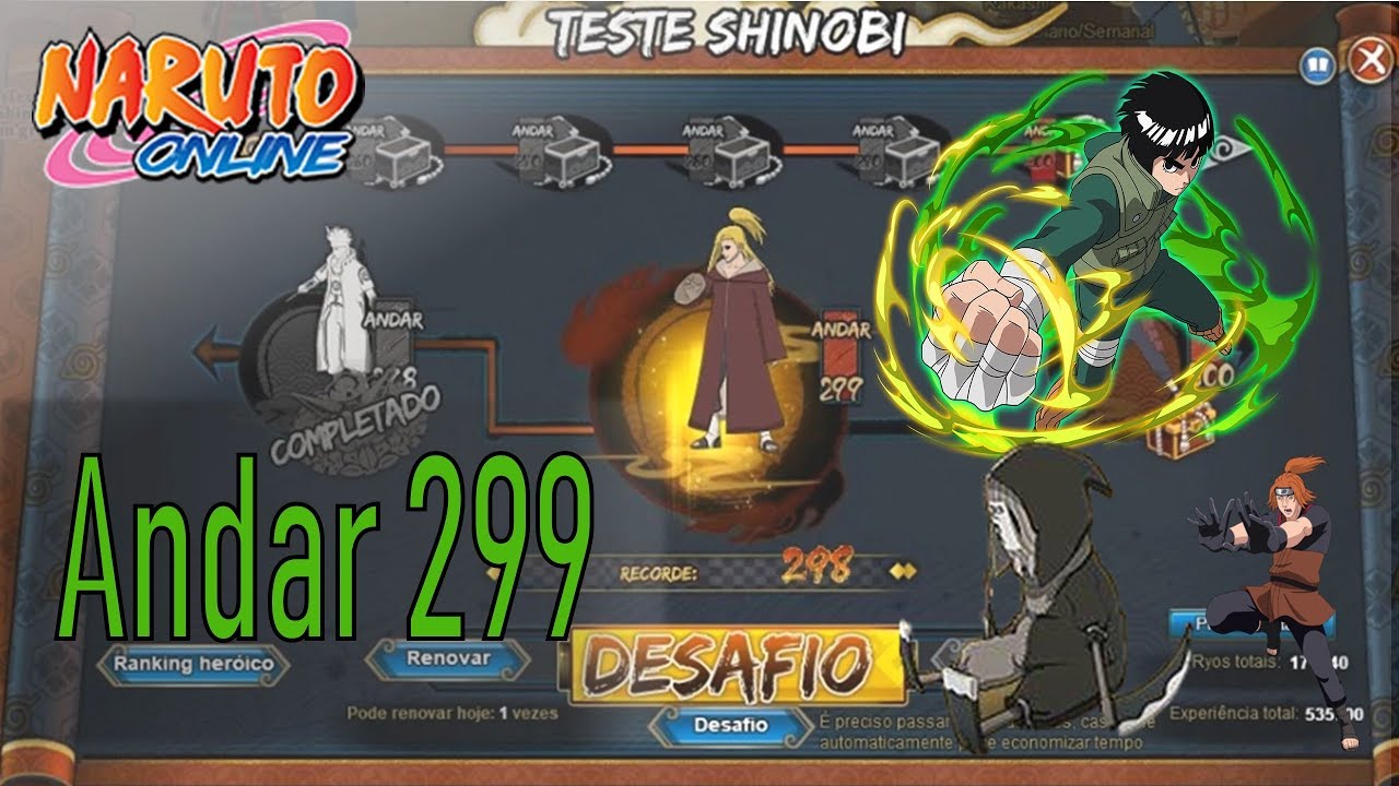 Teste Shinobi - Andar 299