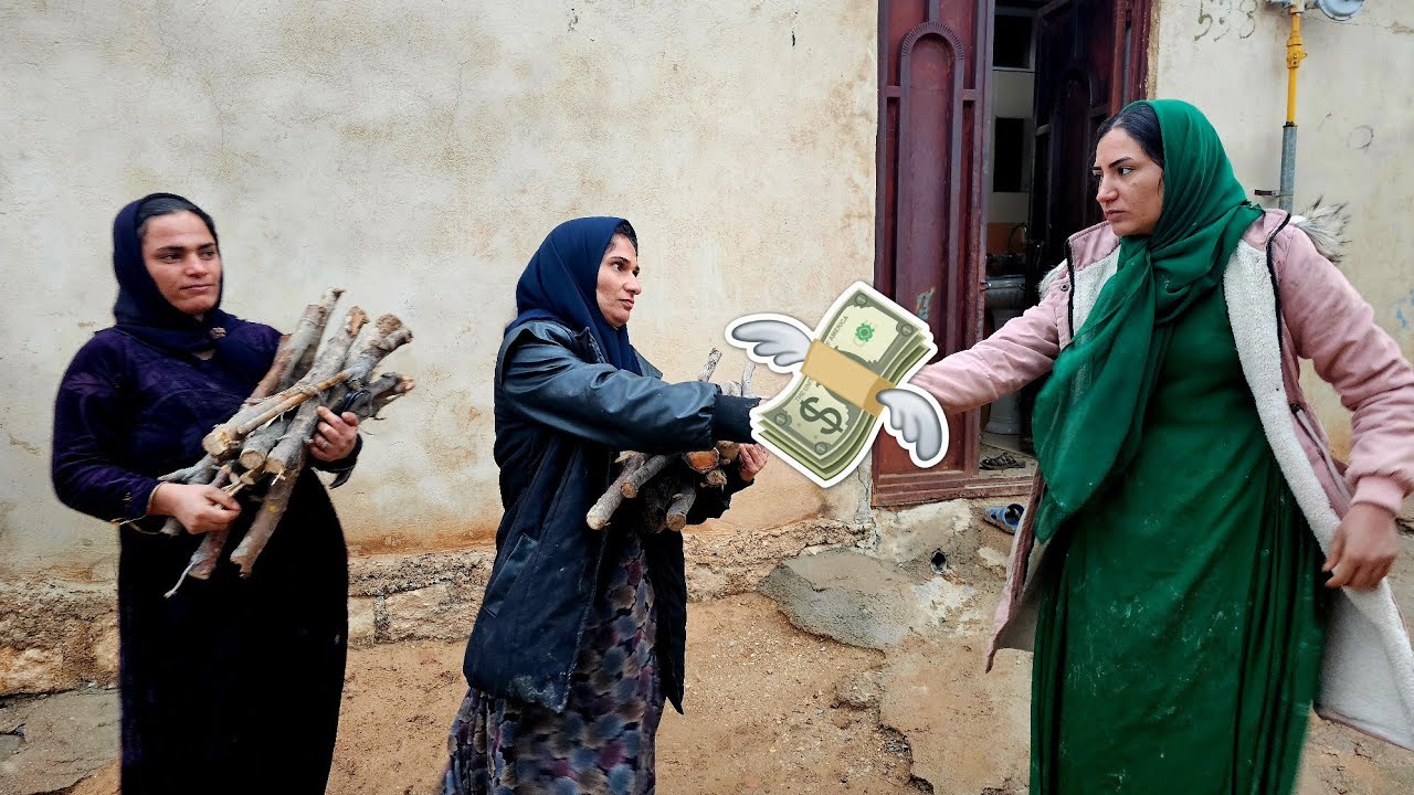 The Struggle of a Lonely Nomadic Woman for Survival; Living by Selling Firewood