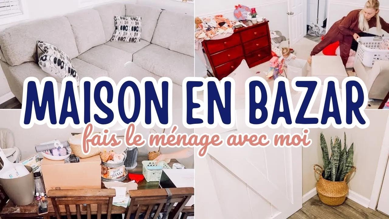 Nettoyage d'une maison en désordre : Venez trier, ranger et organiser avec moi !