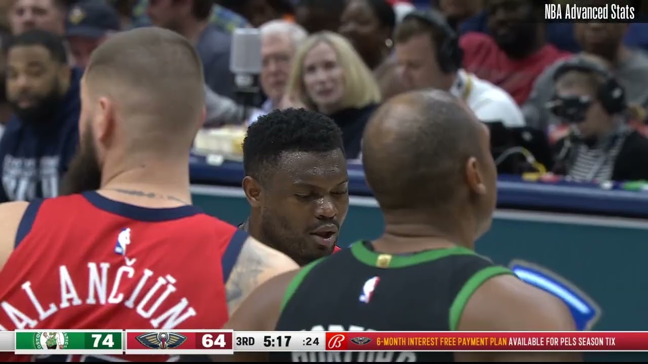 Zion Williamson 25 pts 9 reb 4 ast vs Boston Celtics | 2024-03-30