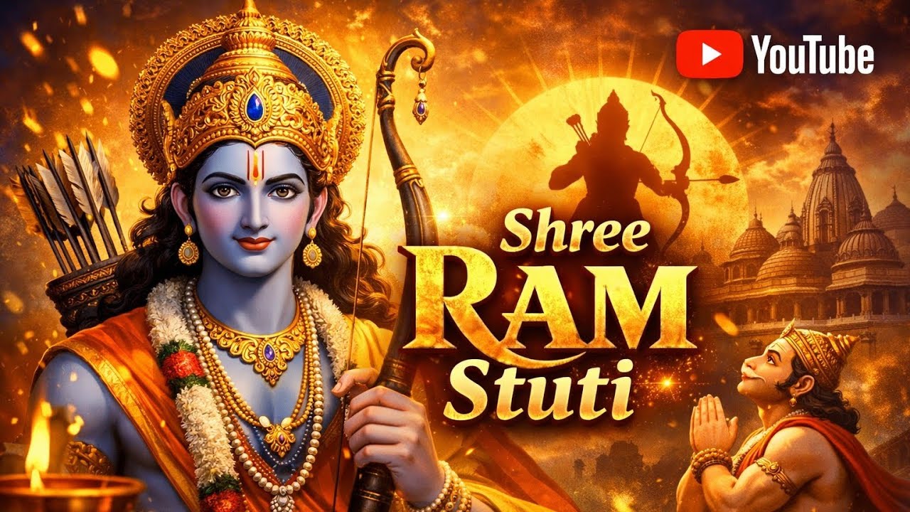 Shree Ram Stuti 🙏 | श्री राम स्तुति | Powerful Ram Bhajan | Lord Ram Devotional Song