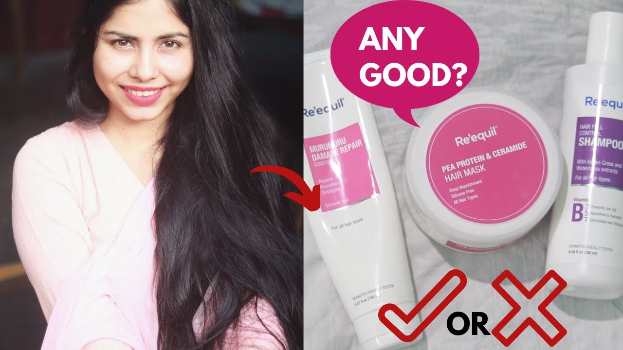 I TRIED INDIAN HAIR CARE PRODUCTS & THIS HAPPENED😶 Re’equil Shampoo, Conditioner & Hair Mask Review