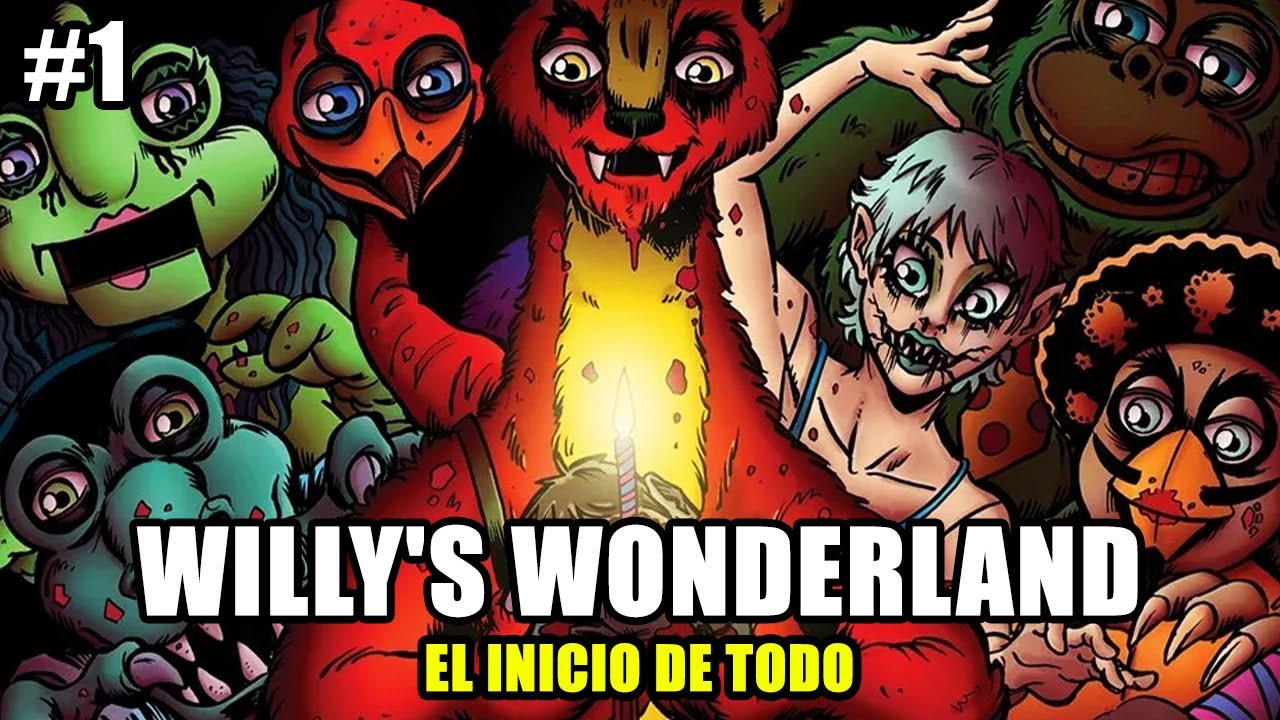 Willy's Wonderland - El Origen de Todo ¿Una Copia de Five Nights at Freddy's? - Comic Precuela