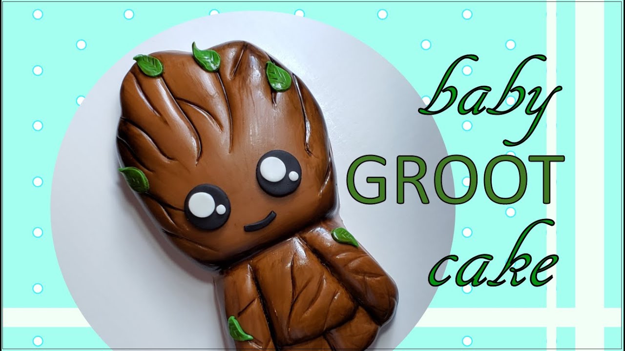 Baby Groot Cake | Guardians of the Galaxy Volume 2