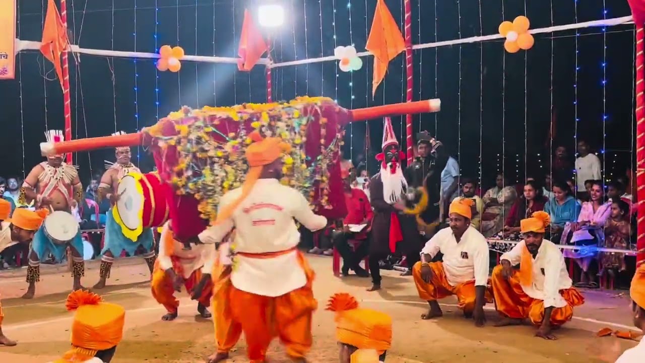 आंबेशेत आयोजित भव्य दिव्य पालखी स्पर्धा विजेता संघ  सिद्धिविनायक तोणदे रत्नागिरी २०२५