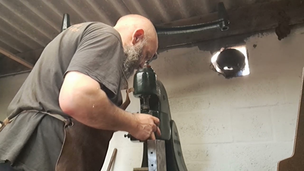 Denbigh no.6 fly press restoration 4. Finished, mostly!