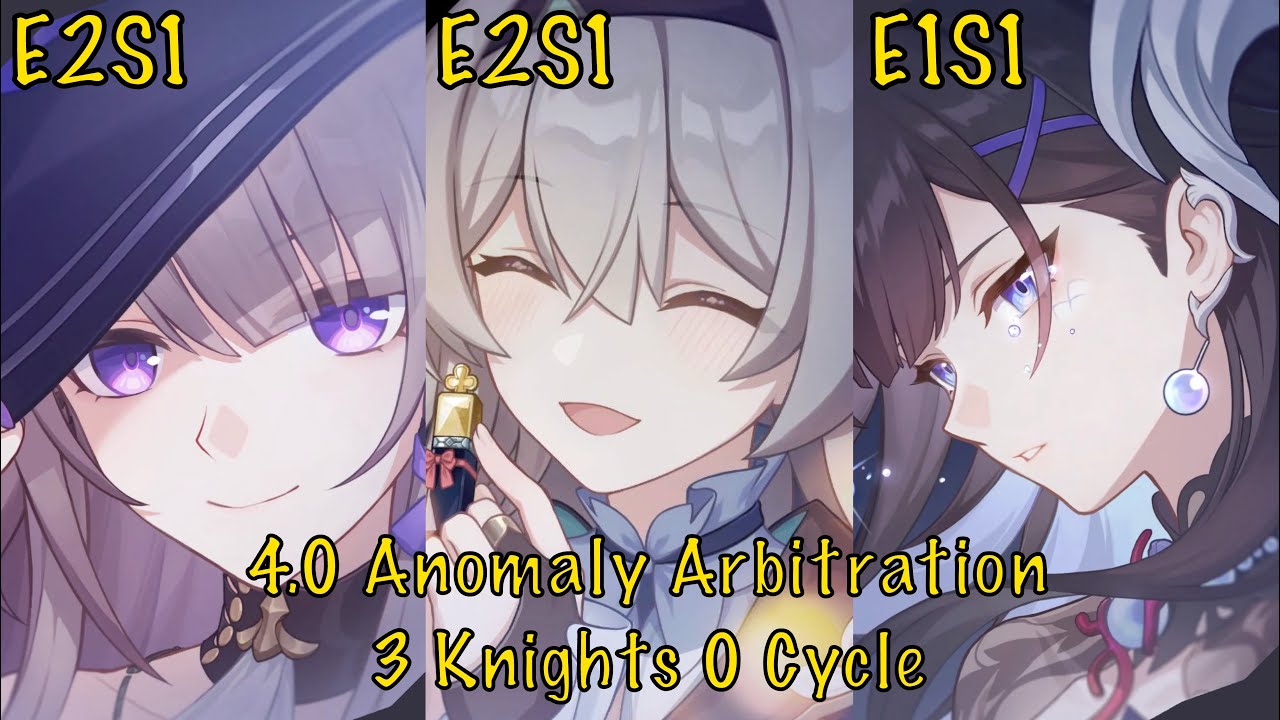 4.0 Anomaly Arbitration | E2 Herta x E2 Firefly x E1 Hysilens 3 Knights 0 Cycle | Honkai Star Rail
