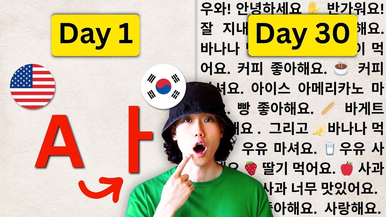 How to read Korean from 0 - All the Basics you need | Korean Alphabet - Hangul