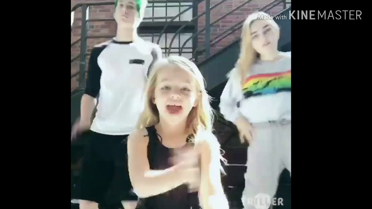 Meg, Milo and Kingston dance 🥰💜
