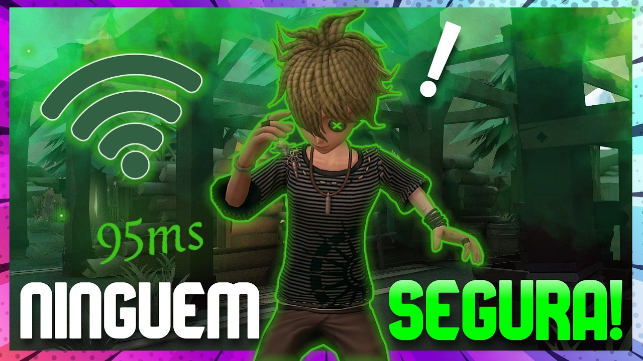 🟢 EU SOU O BR COM PING VERDE NO IDENTITY V?! 95MS É REAL?!😱⚫