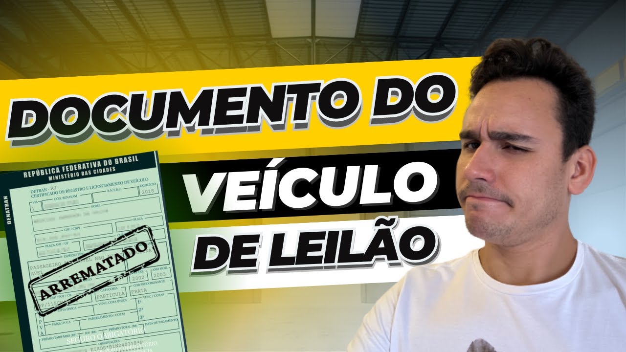 Aparece no documento quando o veículo é comprado de leilão ?