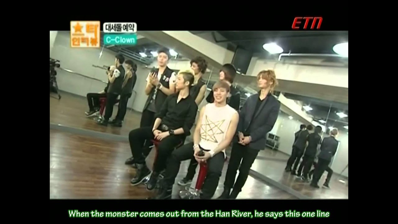 [ENG SUB] 120809 C-Clown ETN Star Interview