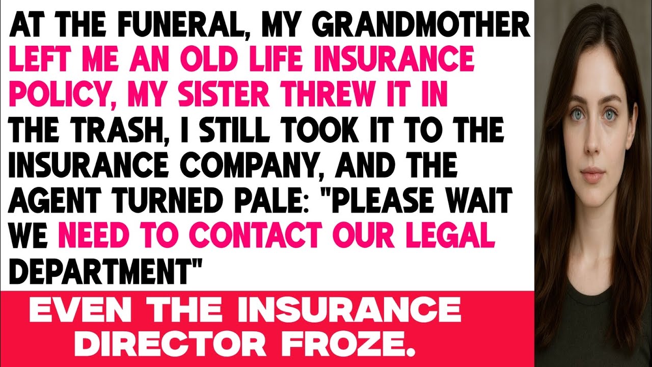 “My Sister Discarded Grandma’s Insurance Policy—What the Director Did Shocked Everyone #familydrama