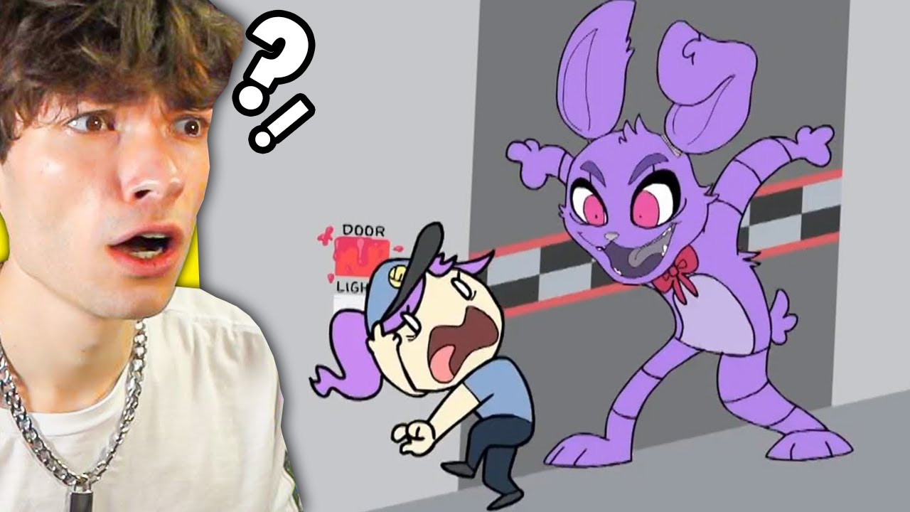 JE REGARDE L'ANIMATION FIVE NIGHT'S AT FREEDY ! ( Animation et film sur Youtube )