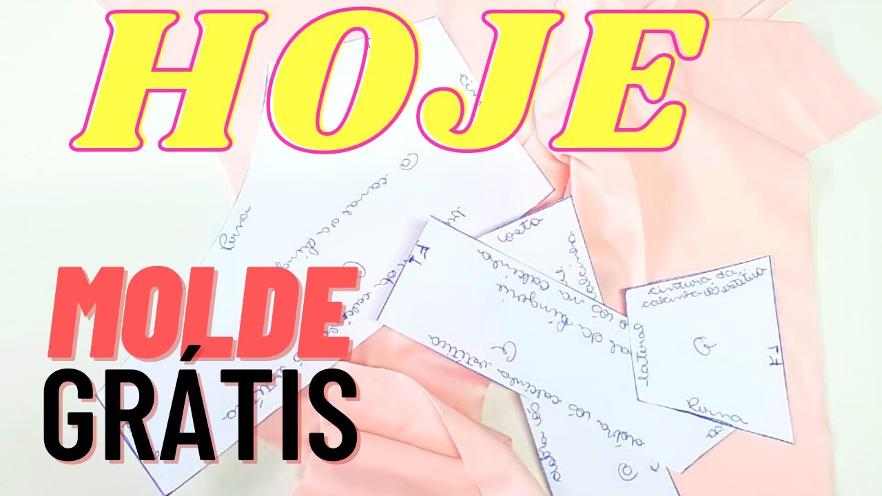 CALCINHA CÓS ESTÉTICA MOLDE GRÁTIS