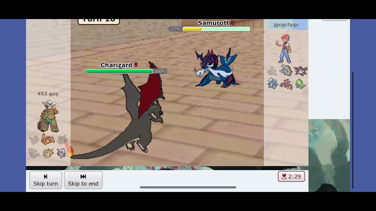 Mewtwo wrapping up the battle 