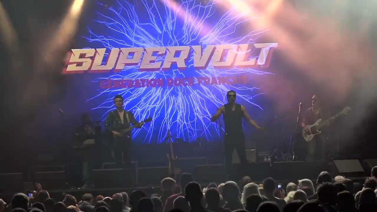 SUPERVOLT GÉNÉRATION ROCK FRANÇAIS EN CONCERT (FÊTE WALLONIE SERAING 2025)