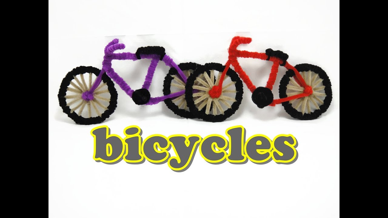 Chenille Stem Craft - Bicycle