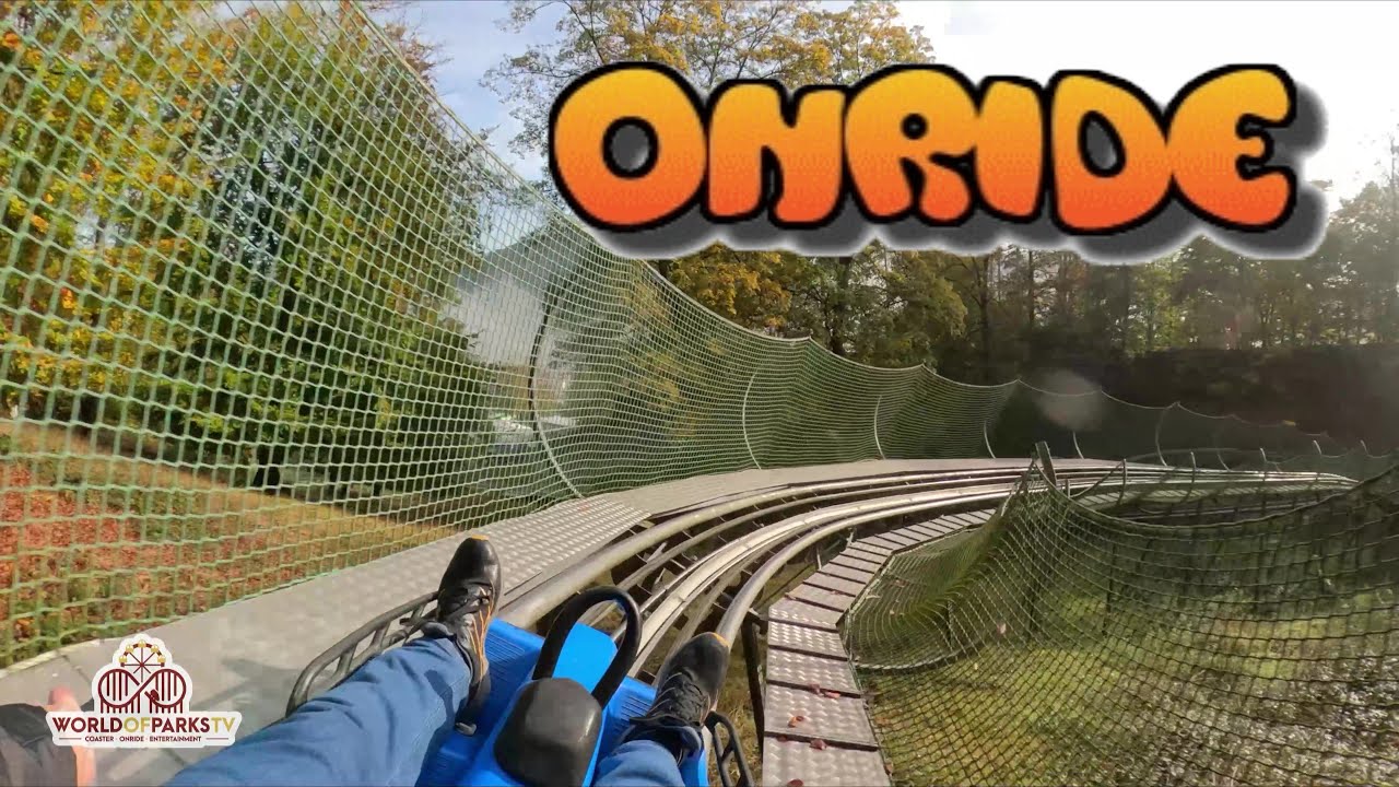 Sommer-Rodelbahn Bodenwerder (Onride POV) Rodelbahn Bodenwerder - Alpine Coaster – Fahrgeschäft