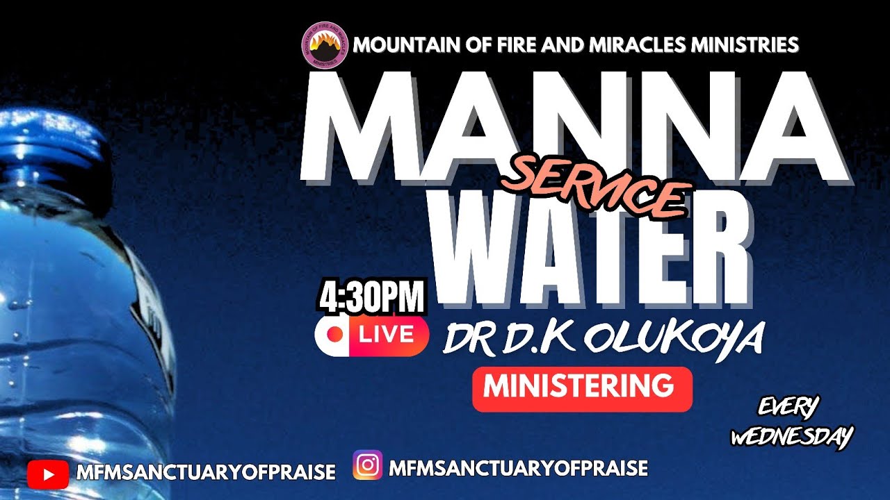 MFM MANNA WATER 11-03-2026 DR D.K. OLUKOYA #mfm #mfmministries 