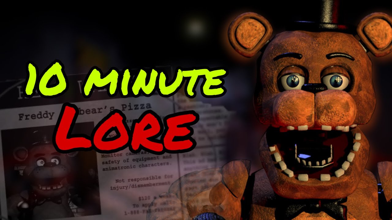 Learning the FNAF lore in 10 minutes…. 